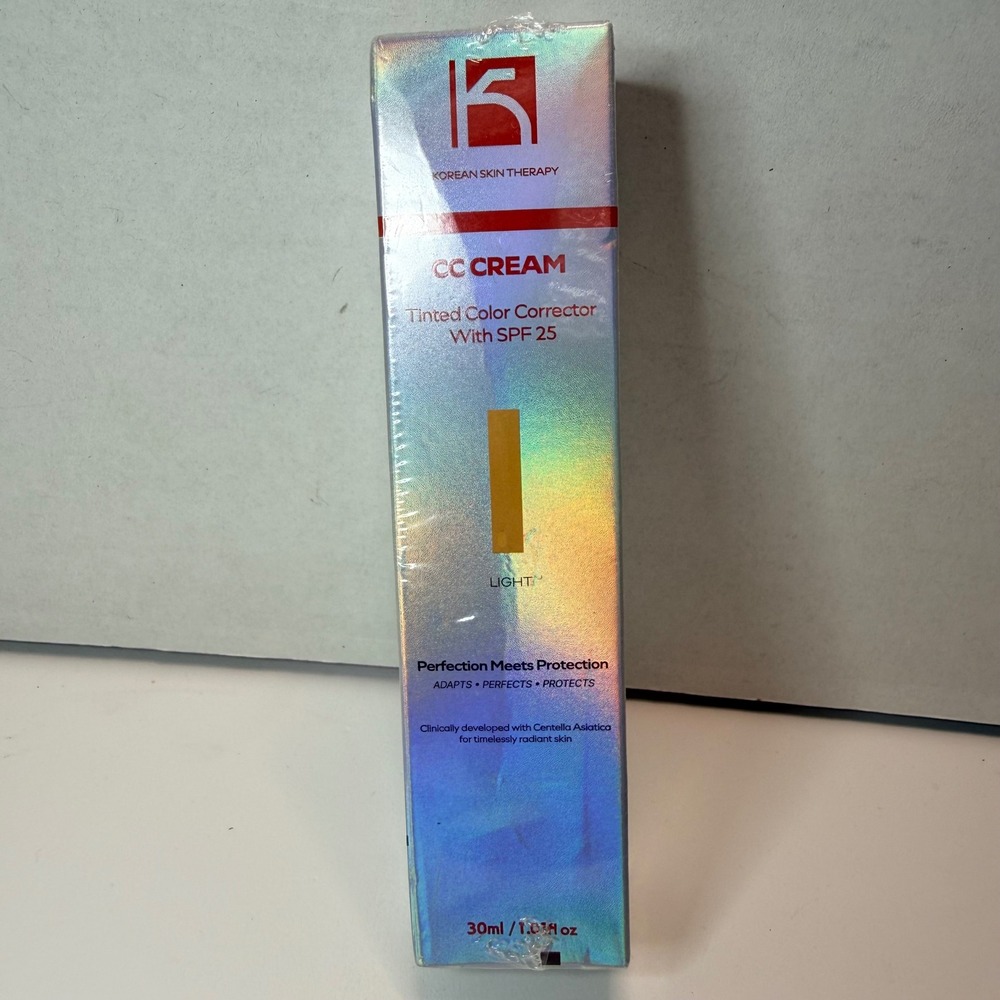 Korean Skin Therapy CC Cream Light Tinted Color Corrector SPF 25 30ml New Sealed